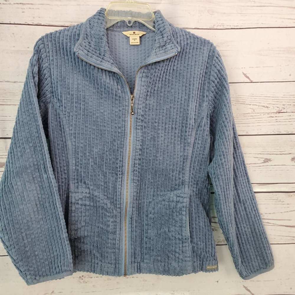 Woolrich Corduroy Zip Up Jacket Med